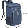 thumbnail image 6 of Soft Cooler Backpack Insulated Waterproof Backpack Cooler Bag Leak Proof Portable Small Cooler Backpacks to Work Lunch Travel Beach Camping Hiking Picnic Fishing Beer for Men Women, 6 of 6