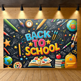 thumbnail image 5 of Art Supplies Back to School Banner Educational Classroom Decor Reusability for School Events Teacher Supplies Classroom Decoration, 5 of 7