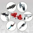 thumbnail image 5 of NATEFEMIN 1/4” NPT Aluminum Swivel Air Hose Fittings 360 Degree Connectors For Air Tools Ratchet Impact Rivet Guns Red, 5 of 9