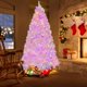 thumbnail image 2 of Árbol de Navidad artificial Costway flocado 210 cm 500 luces LED 1200 puntas, 2 of 4