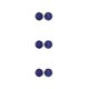 thumbnail image 4 of Pendientes Gotas Qarigey acero inoxidable Antisensibilidad Galvanoplastia fina Azul Negro, 4 of 6