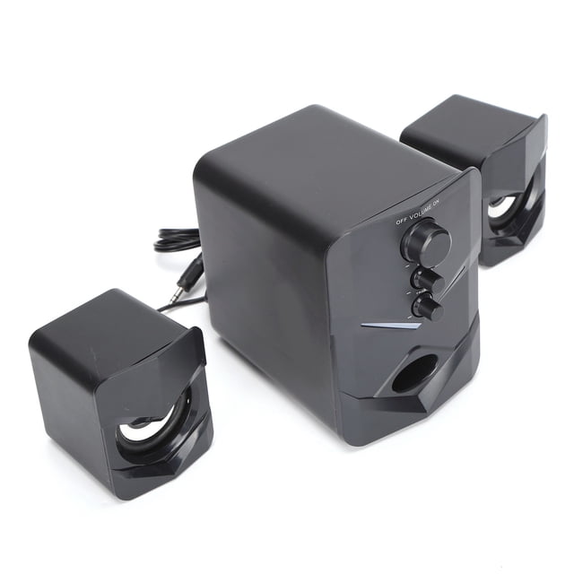Rdeghly Sounder Speaker Wired Multimedia Desktop Stereo Speaker With Subwoofer For Home Computer Laptop,Mini Portable Speaker,Stereo Speaker