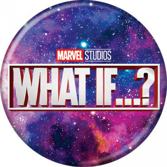 Marvel Studios What If...? Série Galaxie Logo Bouton