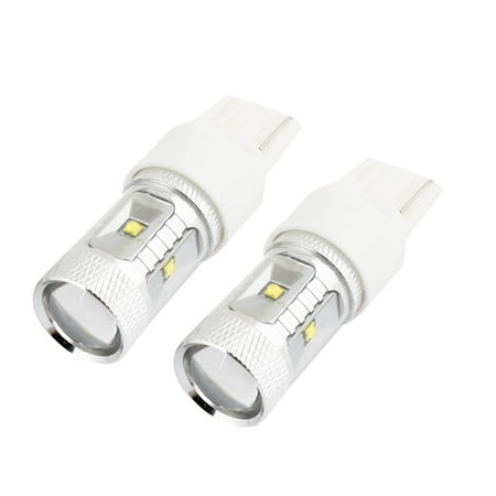 - 2 x T20 7444 992A White 30W Projector 6- Parking Lamp Break Light Bulbs