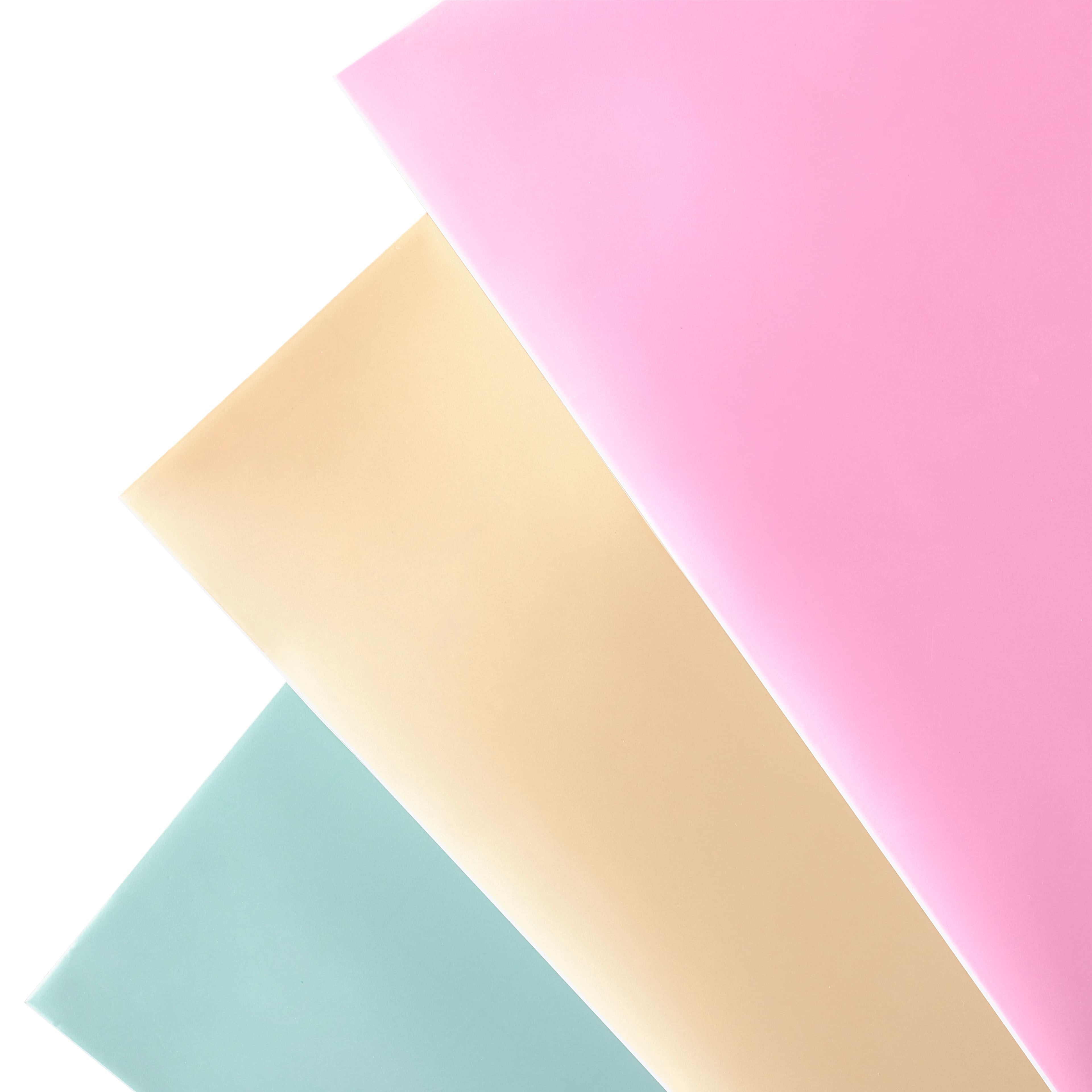 Cricut® Premium Vinyl™ Pearl Metallic Sampler, Spring – Permanent, 12" x 24"