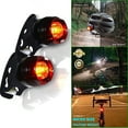 thumbnail image 1 of Mega Discount,2 Pack Bike Bicycle Red LED Rear Light 3 modes Tail Lamp Black,PENDANE,Black, 1 of 7