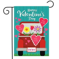 Briarwood Lane Happy Valentine's Pickup Garden Flag
