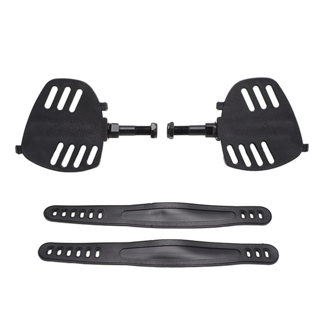 Pedal de bicicleta estática con correa multiusos, estable, antideslizante, fácil de instalar, Pedal de repuesto para gimnasio en interiores