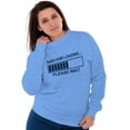 thumbnail image 3 of Sarcasm Loading Please Wait Sweatshirt for Men or Women Brisco Brands M, 3 of 6