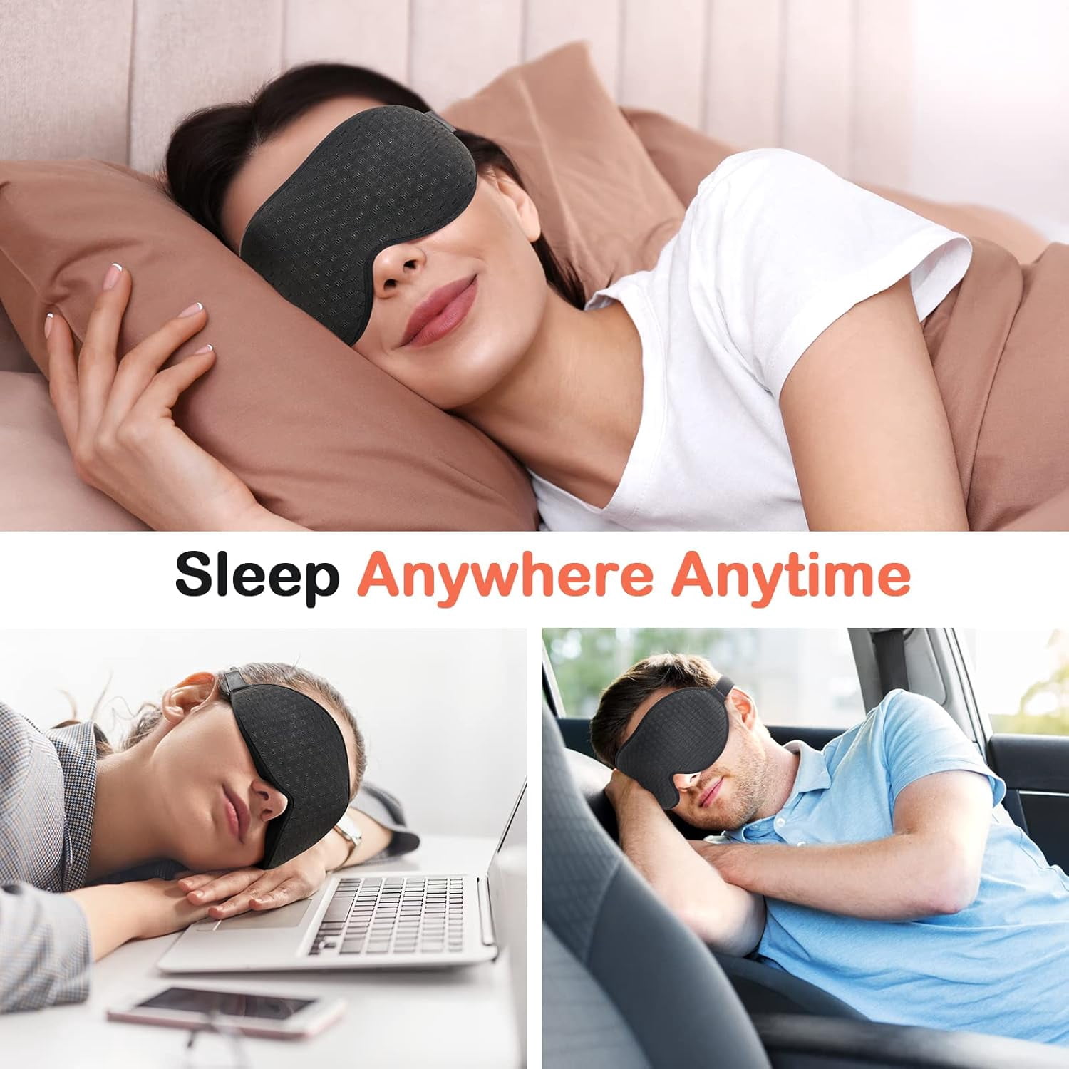 Hofi  Sleep masks for Side Sleeper, Eye Mask Sleeping