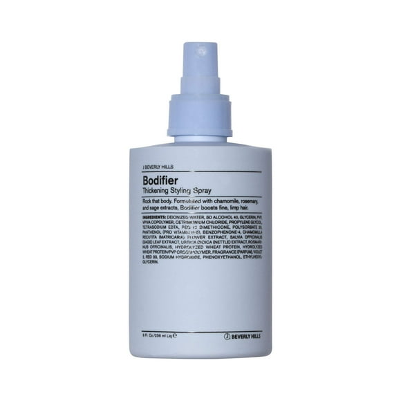 J Beverly Hills Blue Bodifier Spray espesante con vitamina B5 para estimular el cabello fino, 8 oz