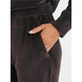 thumbnail image 3 of Avia Women's Ribbed Velour Jogger Pants, Sizes XS-XXXL, 3 of 4