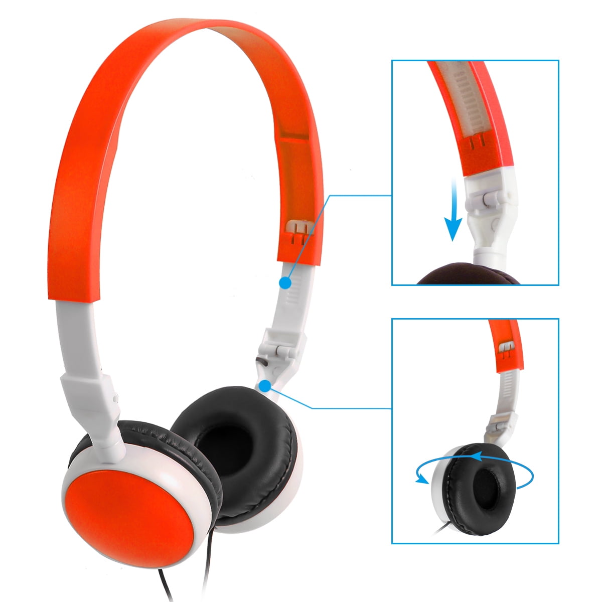 Keewonda Wired Headphones Bulk School 10 Pack Childrens Earphones Earbuds for Kids School Classroom