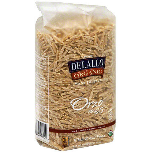 Delallo Orzo Pasta, 1 lb (Pack of 16)