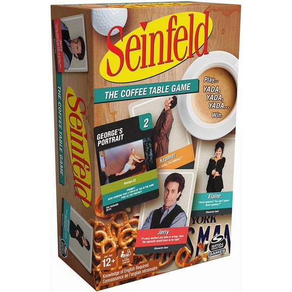 Seinfeld TV Show, The Coffee Table Board Game, Fun and Hilarious Party Game