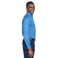thumbnail image 3 of Harriton M500 Easy Blend Long-Sleeve Twill Shirt With Stain Release, 3 of 3