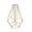 B, variant on Partheme Iron Hydroponic Ornament Wine Bottle Shape, Metal Vase for Decorating Living Room Desktop Home Decor, B