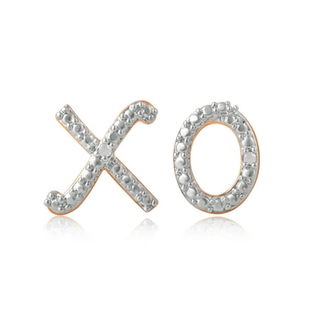 Diamond Accent X O Stud Mix And Match Earring Diamond Accent X O Stud Mix And Match Earring