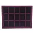 thumbnail image 2 of 3Pcs Velvet Stackable Jewelry Tray Closet Dresser Drawer Organizer for Accessories, Gadgets & Cosmetics, Storage Display Showcase Holder Box, 2 of 8