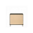 thumbnail image 4 of Nightstand with Drawers, Retro Bedside Table, Dark Champagne, 4 of 6