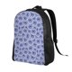 thumbnail image 2 of Balery Blue And White Flowers Mochila - Mochila Estilosa y Duradera para Laptop de 15 Pulgadas con Tela Oxford Impermeable, 2 of 8