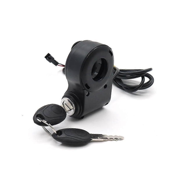 Llave de bloqueo de encendido para bicicleta eléctrica, interruptor de acelerador de pulgar, alimentación para/eléctrico universal