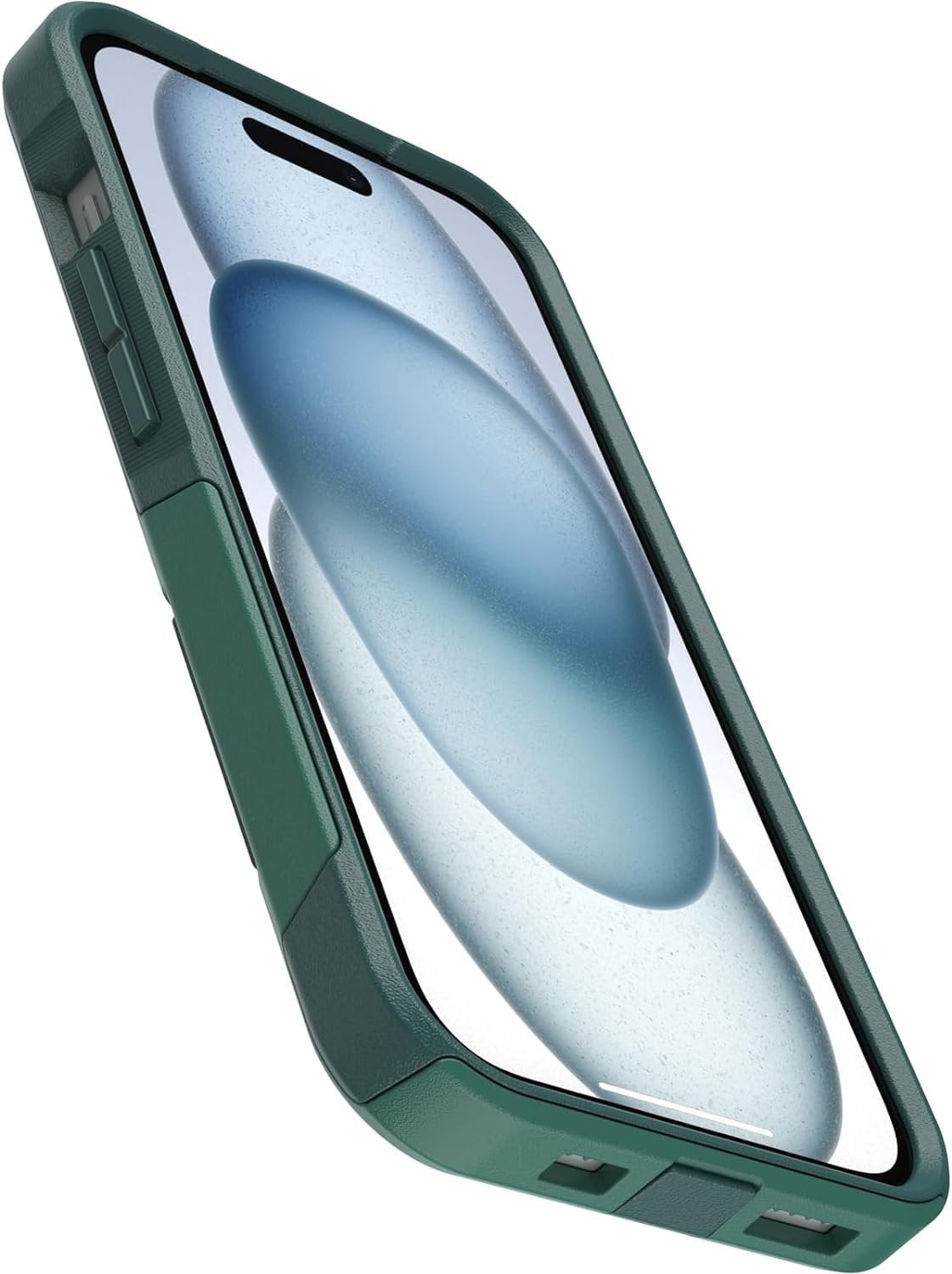 OtterBox iPhone 15, iPhone 14, & iPhone 13 Only - Commuter Series Case - Get Your Greens - Slim & Tough - Pocket-Friendly - with Port Protection - Non-Retail Packaging