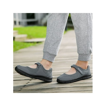 

Harsuny Womens Trainers Flat Sandals Fitness Dance Casual Sneakers Slip On Shoes