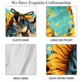 thumbnail image 4 of luoweisi Men's Beach Shorts Quick Dry Swim Trunks with Mesh Lining Sunflower Unicorn L, 4 of 5