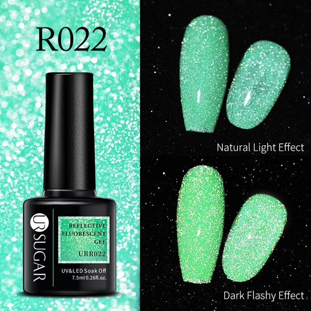 Azúcar UR 7,5 ml Gel térmico ultrafino con purpurina remojo de Gel UV cambio de Color copo de nieve temperatura cambio de Color barniz para decoración de uñas Tan Jianjun unisex