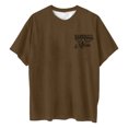 thumbnail image 3 of Camiseta de Cuello Redondo Impresa Delantera Y Trasera de Béisbol de las Mujeres de Verano, Camisetas Cortas Casuales Ligeras para las Mujeres, 3 of 5