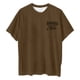 thumbnail image 4 of Camiseta de Cuello Redondo Impresa Delantera Y Trasera de Béisbol de las Mujeres de Verano, Camisetas Cortas Casuales Ligeras para las Mujeres, 4 of 5
