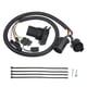 thumbnail image 1 of Arnés de conexión rápida interior/cuchilla Uscar Arnés de remolque plano de 7 pines a 4 vías para Ford F150 F250/con conector macho de 7 pines/duradero/plástico/1 juego/negro, 1 of 1