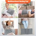 thumbnail image 2 of SNNROO 1pc Graphene Heating Pad  Single Person Polyester Fabric Low Power 30W  with Self-Regulating Temperature Control  for Knees  Neck  Shoulders  Washable  No Battery  with Ideal Gift, 2 of 6