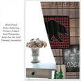 thumbnail image 6 of Cabin Retro Curtains Rustic Lodge Window Treatments, Bear Deer Moose Wild Animals Curtains for Living Room, Plaid Check Adventure Farmhouse Drapes 2 Panel Sets,42x54 Inch, 6 of 6