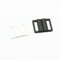 thumbnail image 2 of Redempat Sturdy And Durable Plastic Bra Strap Adjuster Buckles Beautiful Workmanship Easy To Eco-friendly white 20mm 1Set, 2 of 6