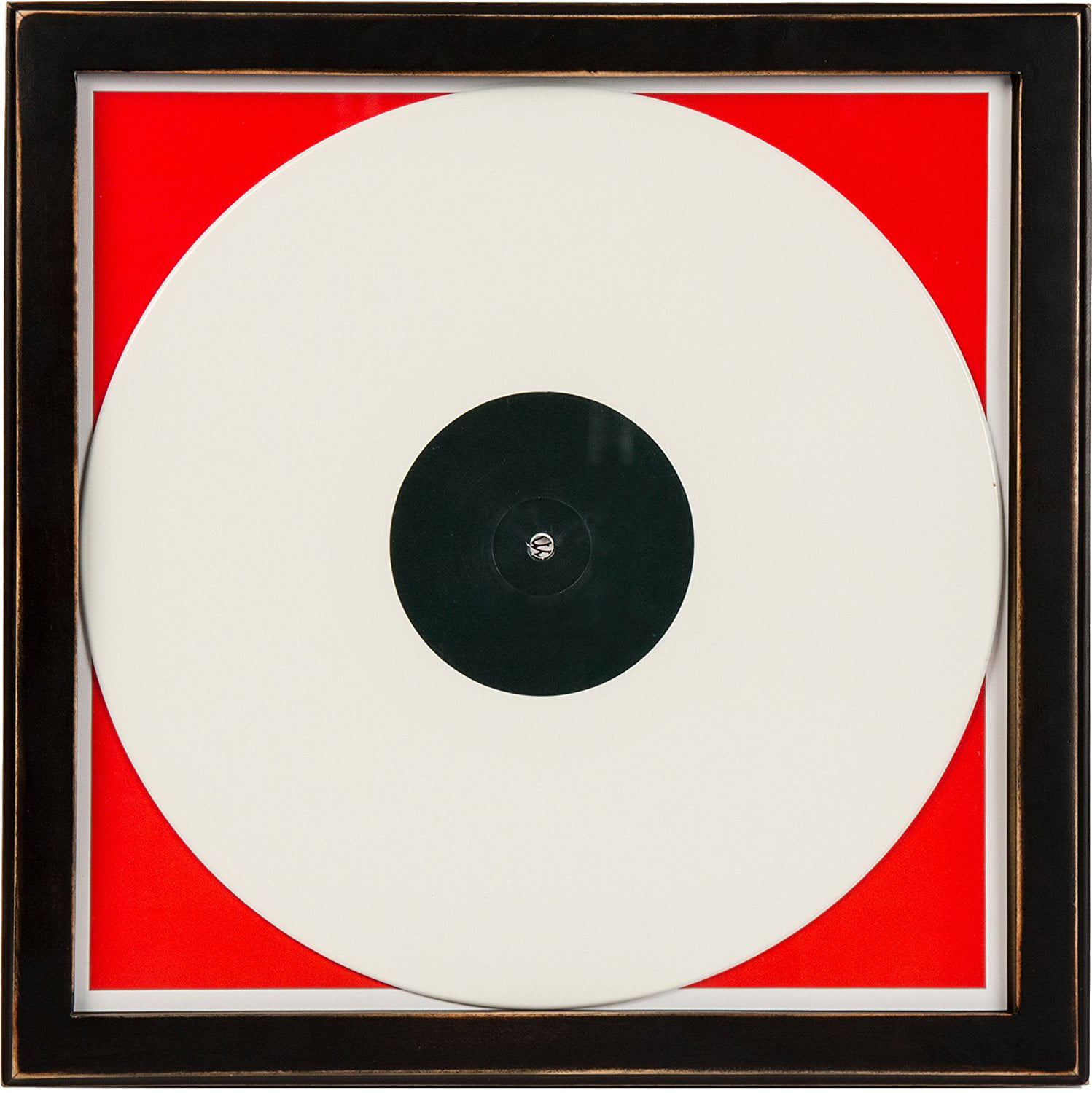 Record Album Lp Display Frame 12.5" X 12.5" Record Sleeve Size Black Wood 