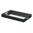 thumbnail image 2 of Cheungs Black Raised Bubble Tray With Bevelled Mirror, 2 of 4