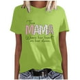 thumbnail image 1 of EQWLJWE Hauts d'Été pour Femmes Hauts pour Femmes en Liquidation Mode Féminine Manches Courtes Col Rond Hauts Amples Blouse Manches Bouffantes Imprimée, 1 of 3
