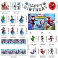 thumbnail image 5 of Set de decoración para fiesta de cumpleaños de Spidey Telifor, 5 of 5