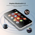 TIMMKOO 72GB MP3 Player with Bluetooth, 4.0" Full Touchscreen Mp4 Mp3