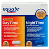 Equate Cold Multi-Symptom Daytime/Nighttime Acetaminophen Caplets, 325 mg 24 Count