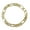 Golden, variant on Xinyolin Men's Hip Hop Bracelet Chain - Electroplating Bright Luster Bangle Gift