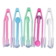 OUNONA 5 Sets Tweezers and Suction Stick Lenses Inserter Remover for Travel (Mixed Color)