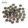 thumbnail image 3 of Alphabet K Letter Charm Double Sided Enamel Initial Alphabet Pendant Black, for Jewelry Making, 50pcs, 3 of 7