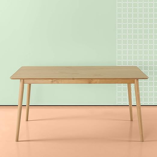 Zinus Laura 60" Indoor Wood Dining Table