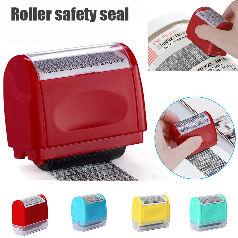 Identity Roller Stamp Theft Guard Protection Confidential Secure Data Privacay 