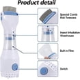 thumbnail image 5 of Flea cleaning brush for pets, electric lice comb for dogs and cats with effective removal, 5 of 5