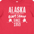 thumbnail image 4 of Inktastic Alaska Awesome Since 1959 Boys or Girls Baby T-Shirt, 4 of 5