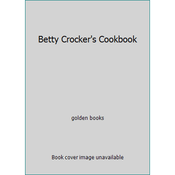 Pre-Owned Betty Crocker's Cookbook (Hardcover) 0130847321 9780130847324